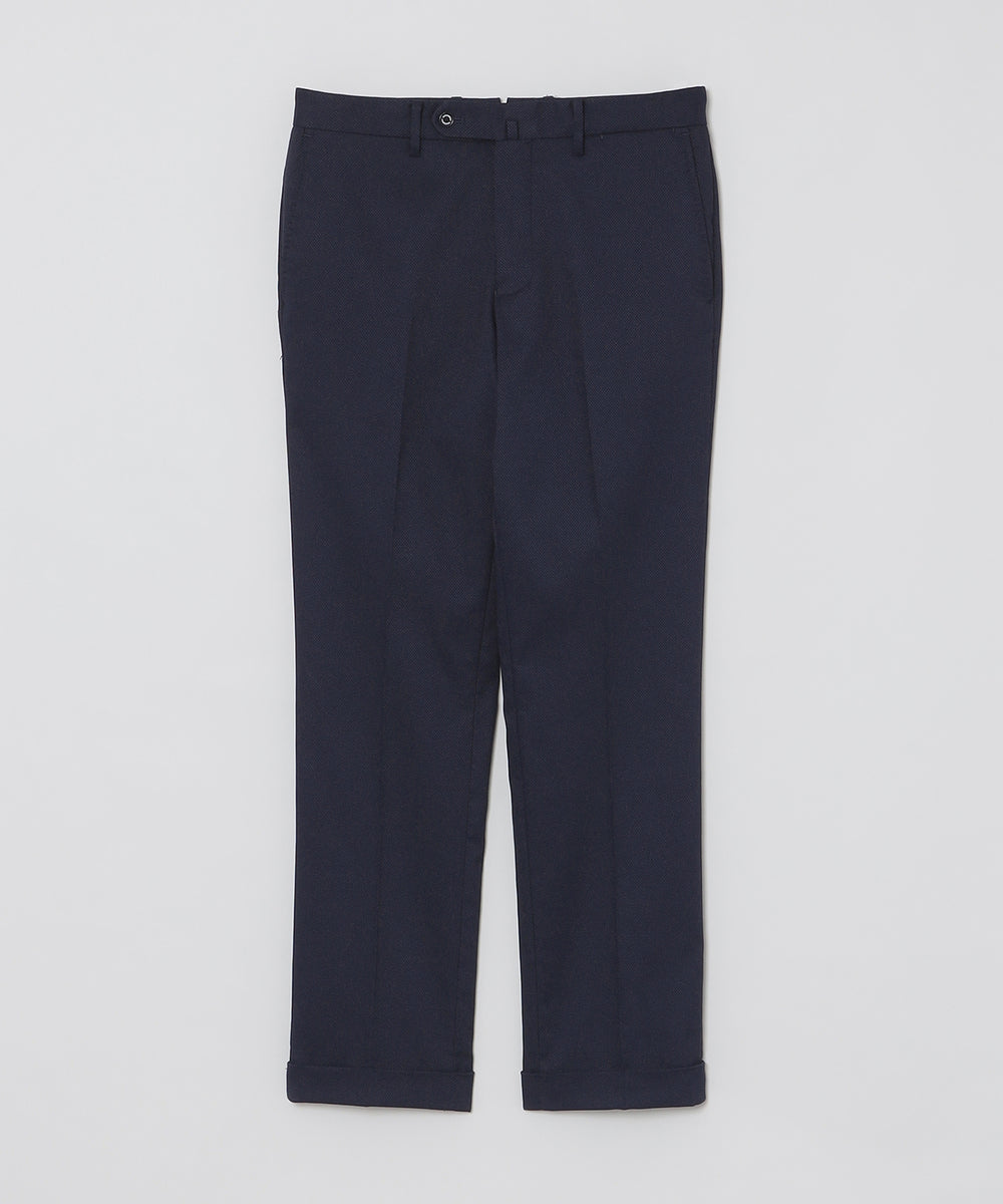 トロッター トラウザーズ #000（ナンバーゼロ）バーズアイストレッチ