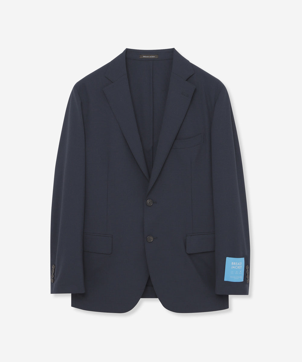 BREASY JACKET】2WAYストレッチ千鳥セットアップジャケット(ジャケット