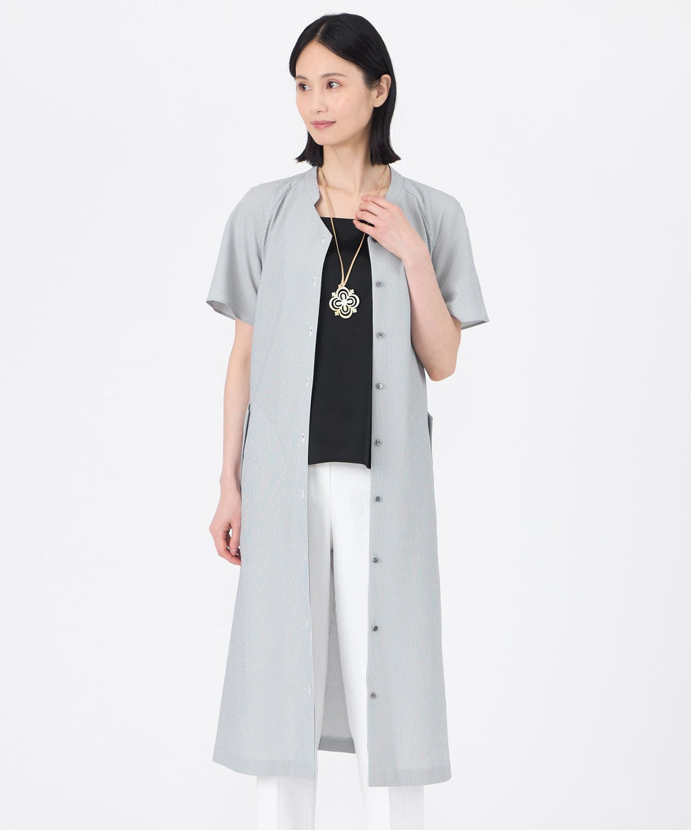 ウォッシャブル】【吸水速乾】クールマックスサッカーワンピース