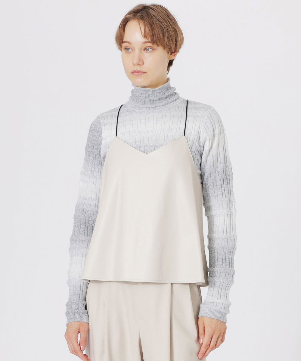 シンセティックレザーキャミソール(トップス)｜LOVELESS(ラブレス)の