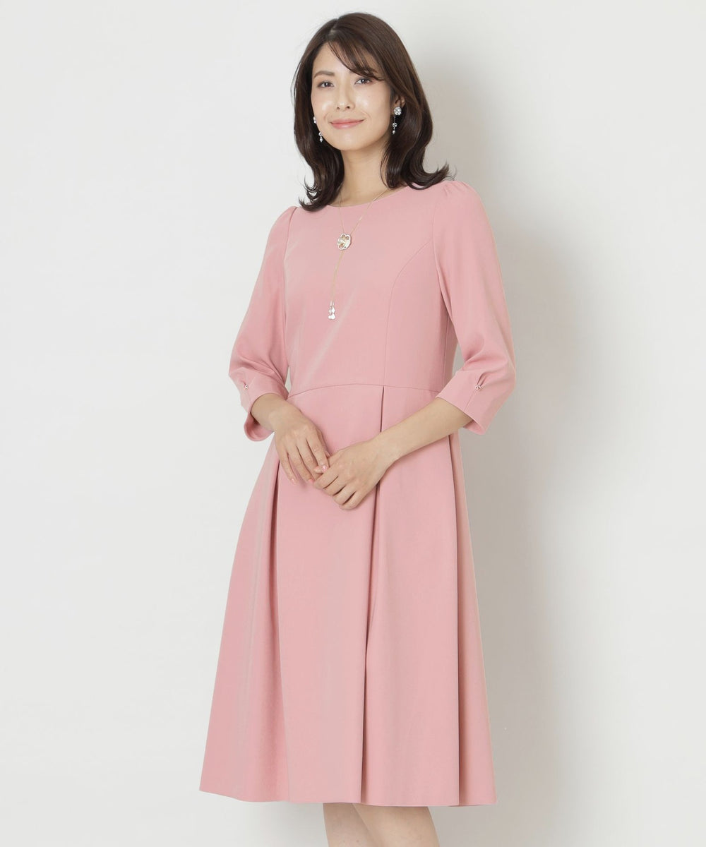 ダブルサテン ワンピース(ワンピース)｜TO BE CHIC(トゥー ビー シック