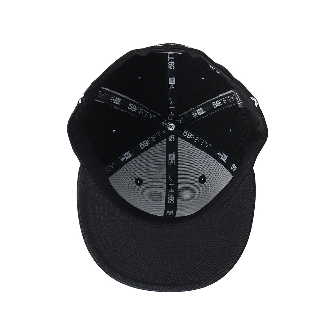 NEW ERA×LIONS 59FIFTY BALL STITCH BLACK(7 1/4): キャップ | 埼玉