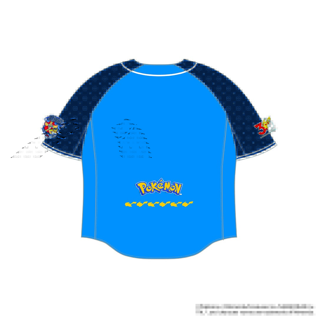 受注生産】ポケモン2026 ライオンズ ユニフォームシャツ 背番号なし M