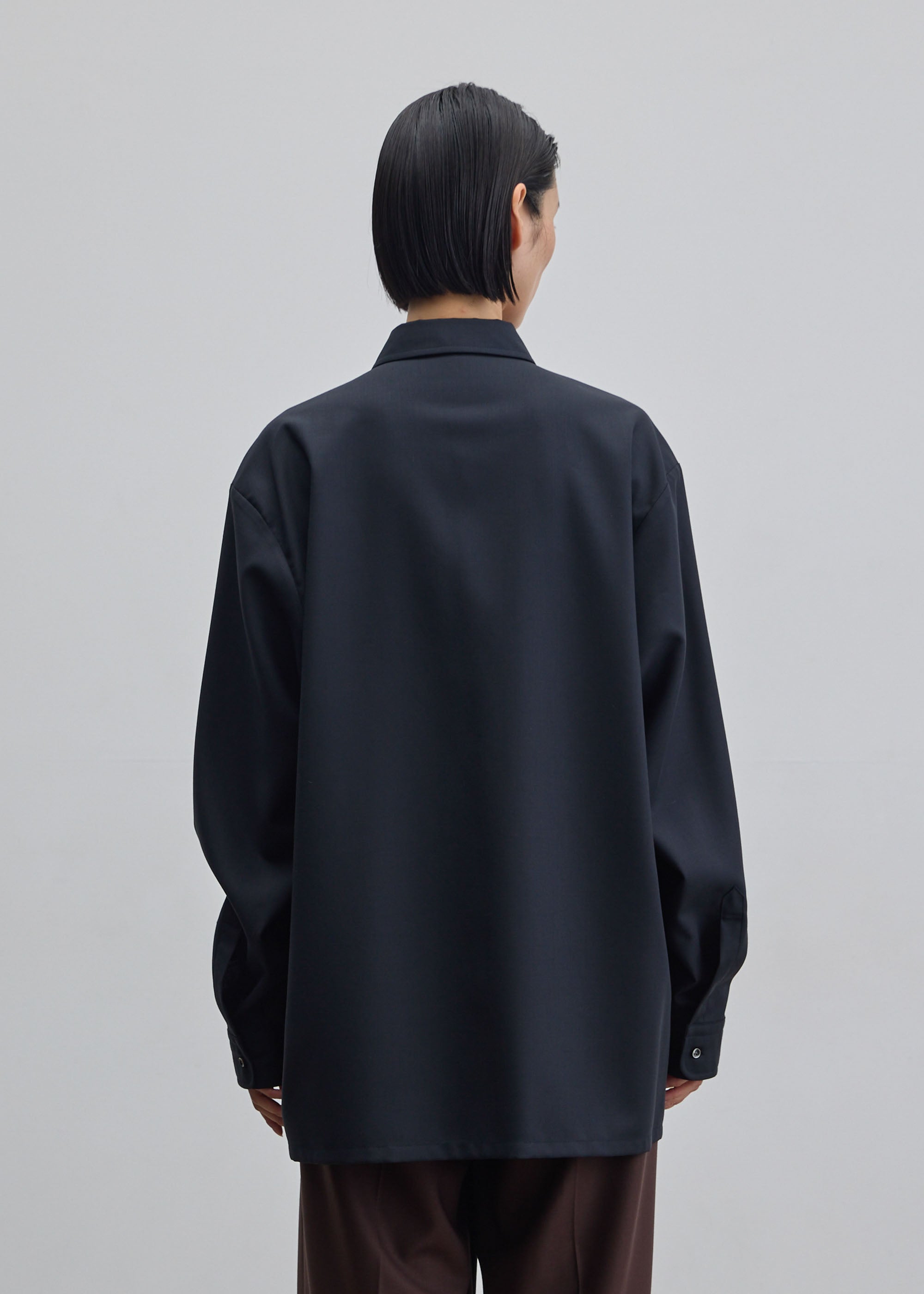 ウールツイルシャツ｜SOÉJU k - SOÉJU online store