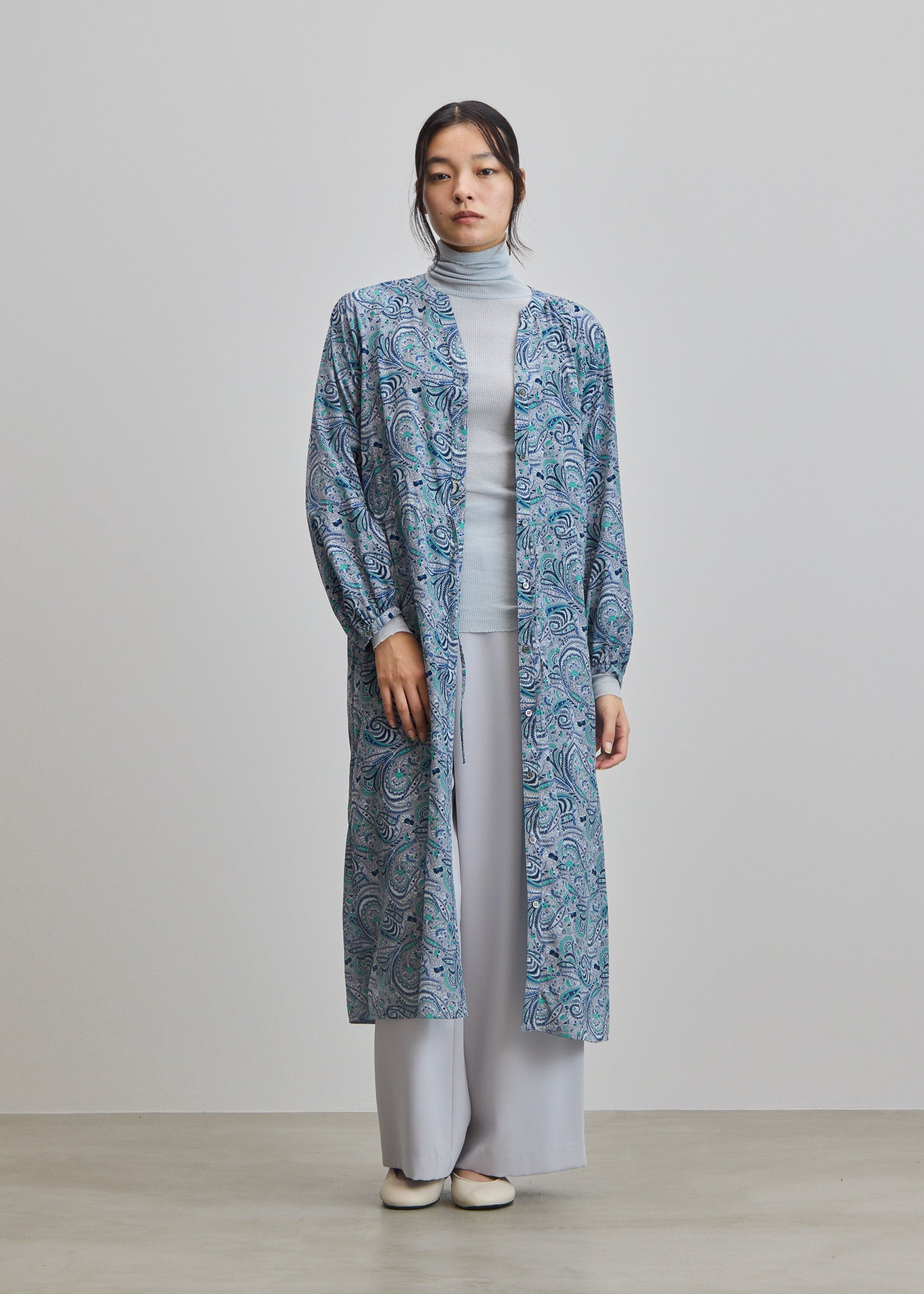 ペイズリー柄ワンピース - SOÉJU online store｜上質な大人の女性の