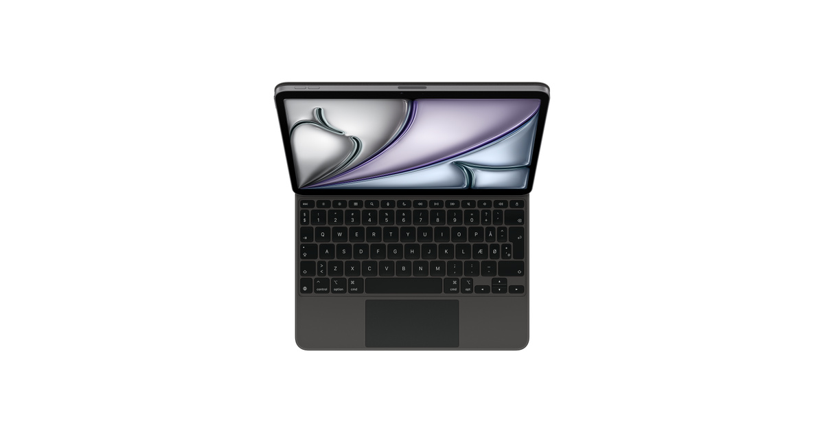 Magic Keyboard for iPad Air 11‑inch (M3) - Danish - Black - Apple