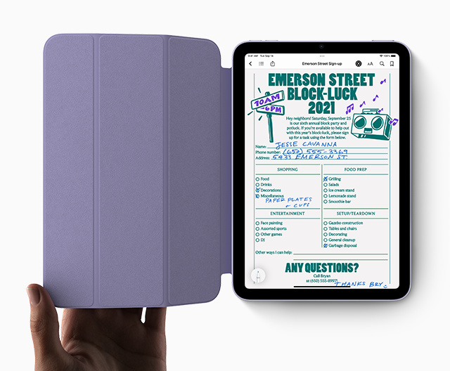 Buy iPad mini Wi‑Fi + Cellular 256GB - Purple - Apple