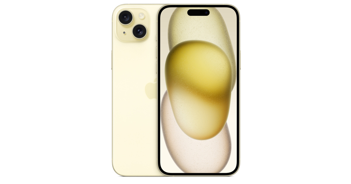 iPhone 15 Plus 512GB - イエロー（SIMフリー）[整備済製品] - Apple