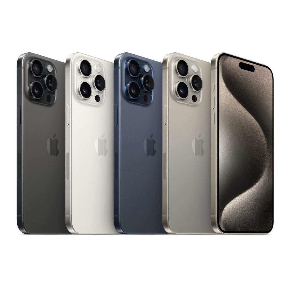 Refurbished iPhone 15 Pro Max 1TB - White Titanium (Unlocked) - Apple