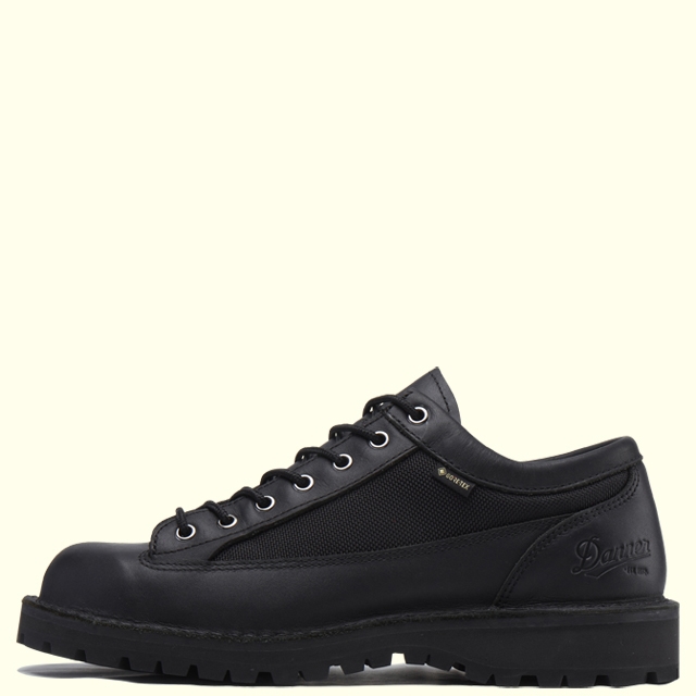Danner】 D121018 W'S DANNER FIELD LOW(5H(22.5cm) BLACK/BLACK