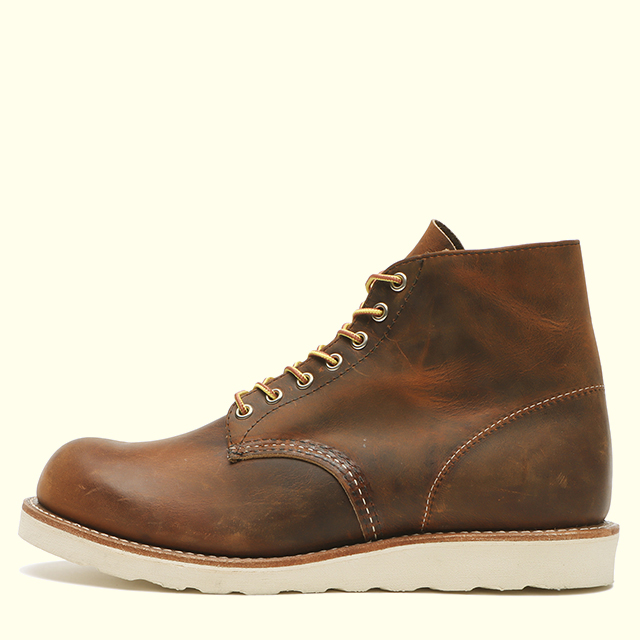 REDWING】6' CLASSIC ROUND 9111(9(27.0㎝) COPPER): Red Wing Shoes