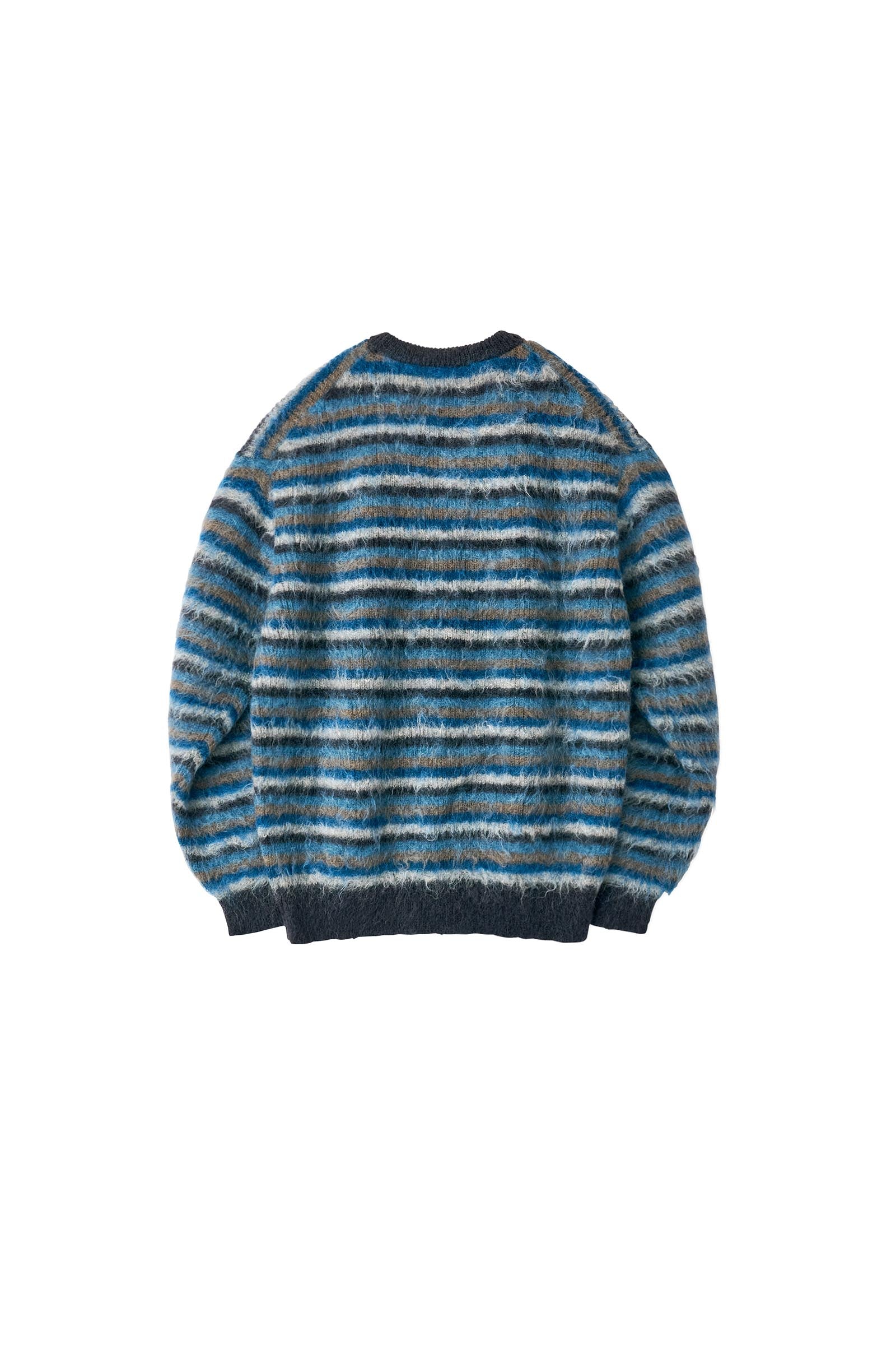 YOKE / MOHAIR BORDER SWEATER – carol ONLINE STORE