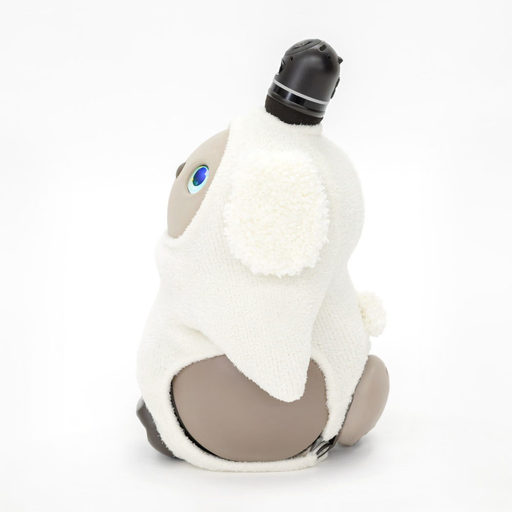 いぬニット（プードル）ホワイト | LOVOT ウェブストア