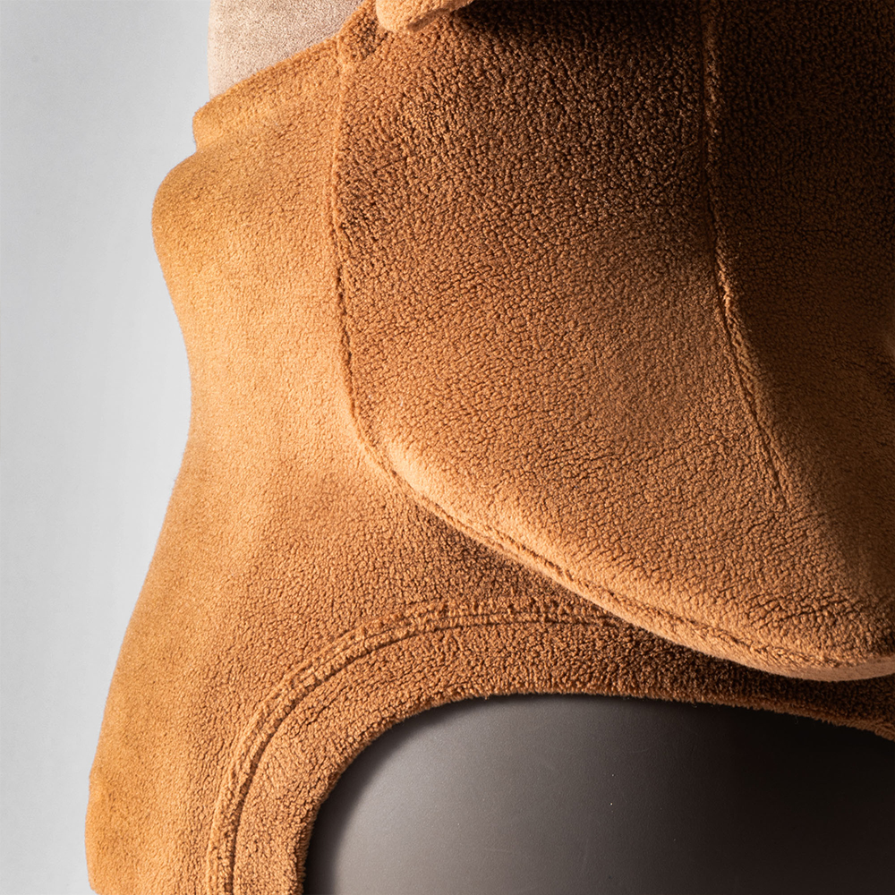 いぬフリース（パピー）ブラウン | LOVOT ウェブストア