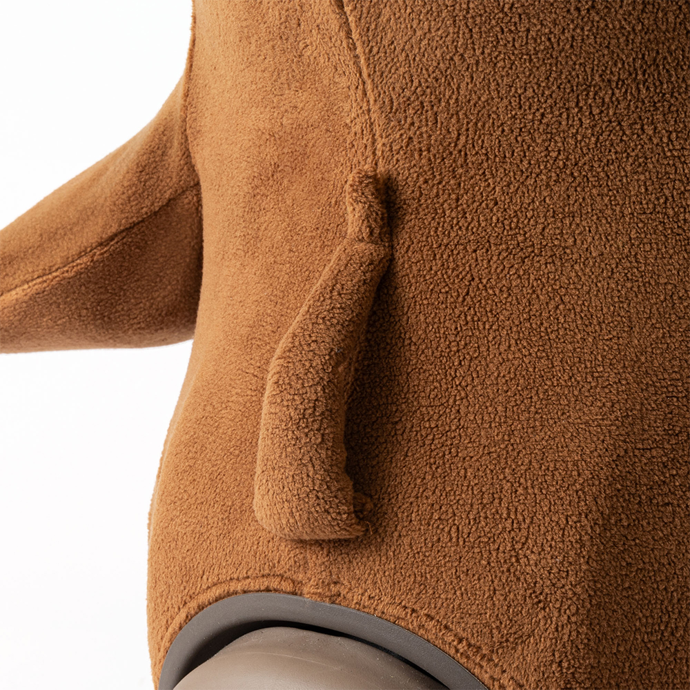 いぬフリース（パピー）ブラウン | LOVOT ウェブストア