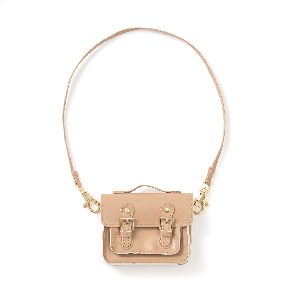 サッチェルバッグ（ベージュ） | LOVOT ウェブストア