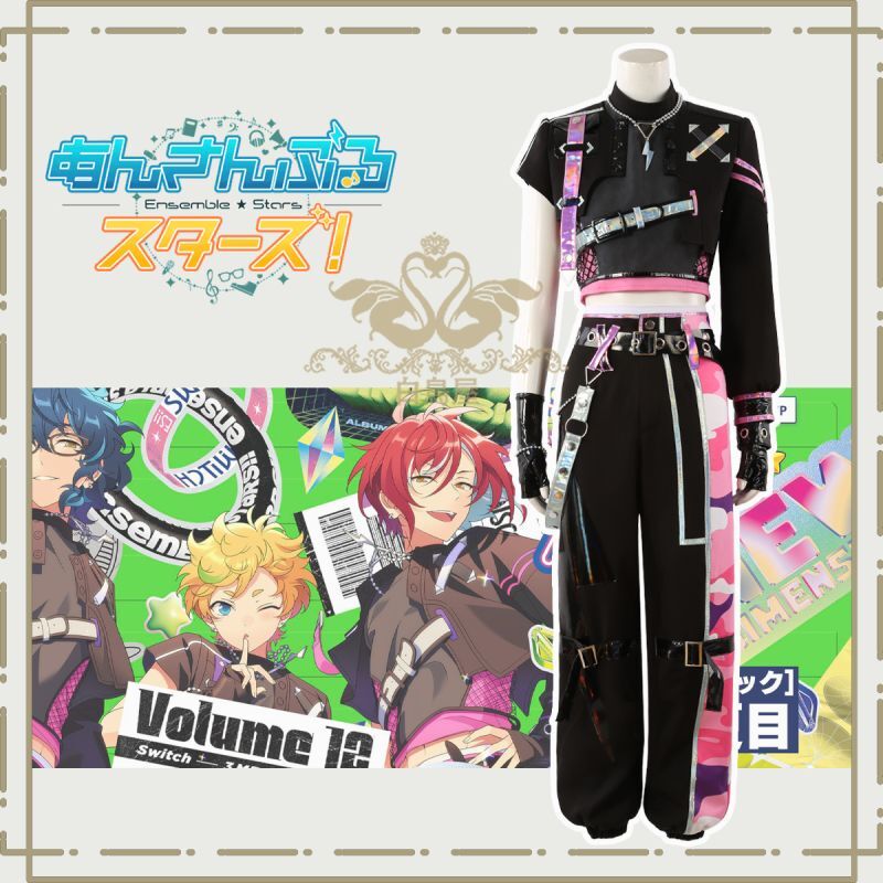 新品☆あんスタ☆Switchユニット衣装☆応援☆缶バッジ☆9点