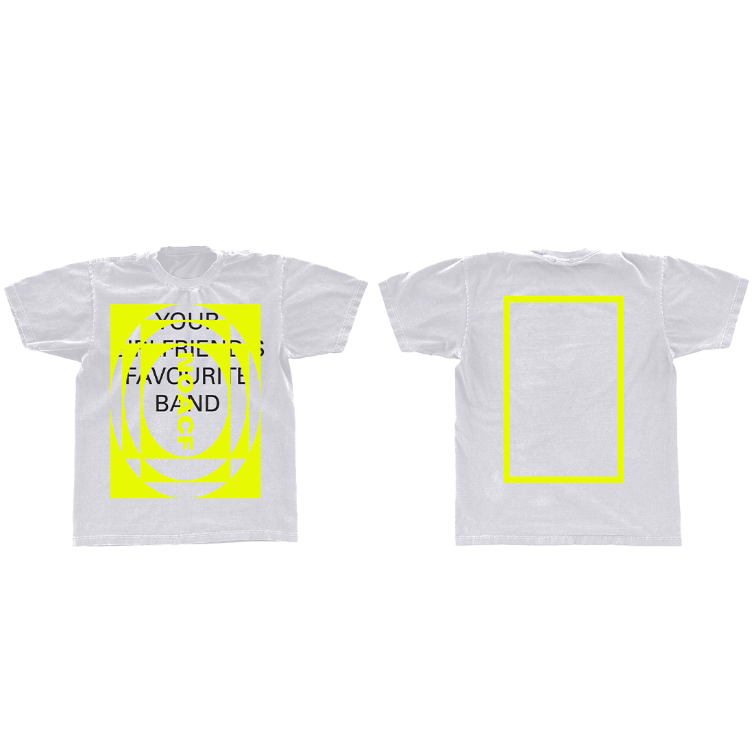 NOACF White T-Shirt - The 1975 Official Store