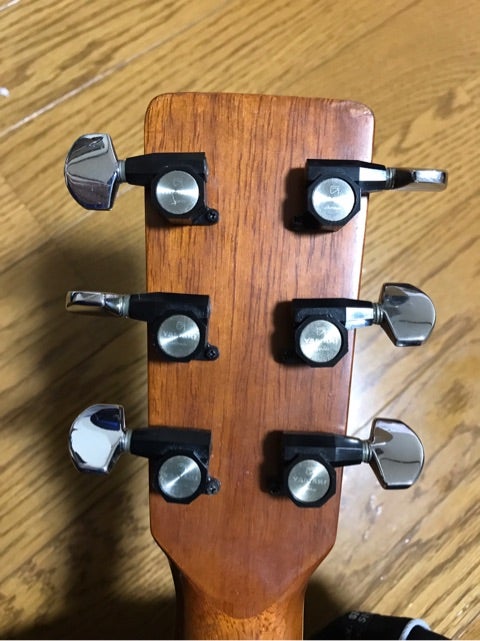 実家の楽器)YAMAKIのフォークギター。F-125？ | 好きに勝手にいろんな楽器