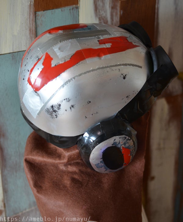 ハロウィンこども仮装】スターウォーズ アナキンのヘルメットを手作り