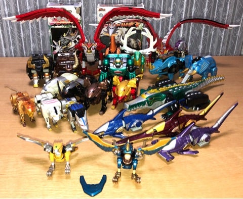 百獣戦隊ガオレンジャー ジャンク品を大量買いしてみた① | 週末とれ