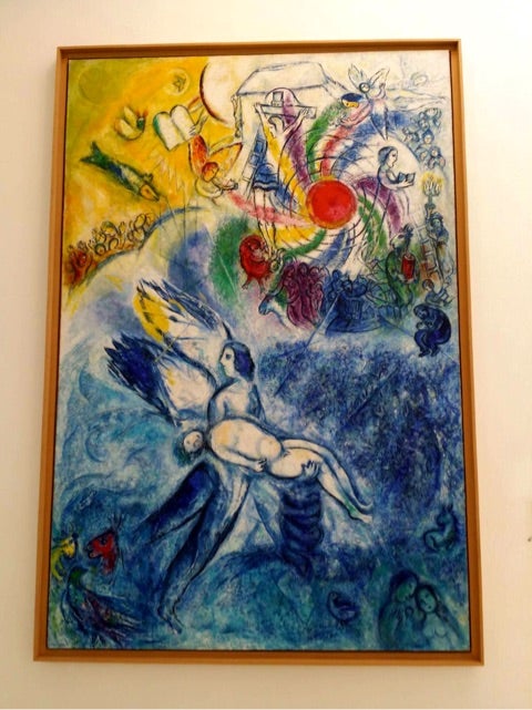 南フランス』ニースにある国立マルク・シャガール聖書のメッセージ