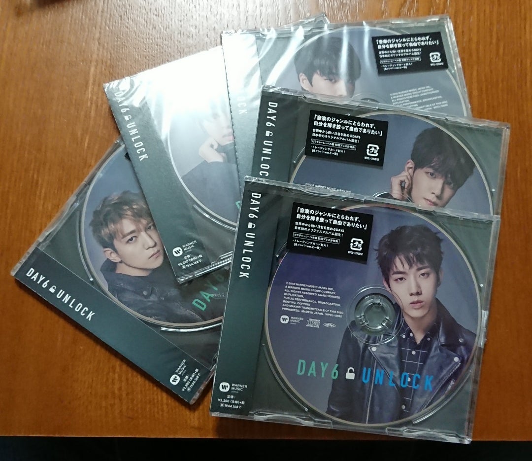 DAY6 JAPAN 1st ALBUM「UNLOCK」初回限定盤 DAY6 JAPAN 1st ALBUM