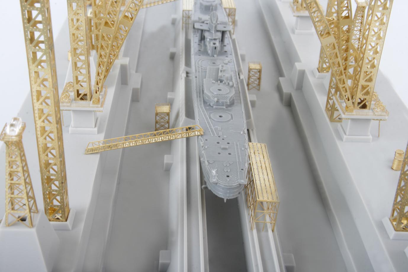4月新製品1/700ドック(純正エッチングパーツ付き）最新情報！ | フジミ
