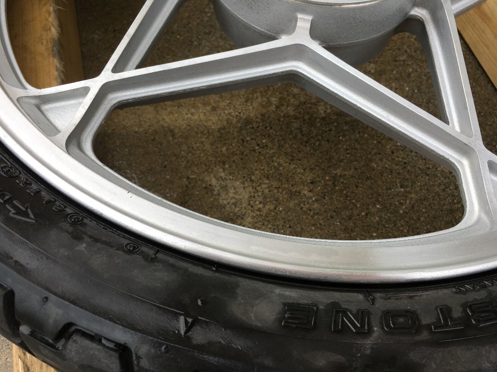 GN125 GS125星型キャストホイール（足付け研磨） | 平社員's LIFE