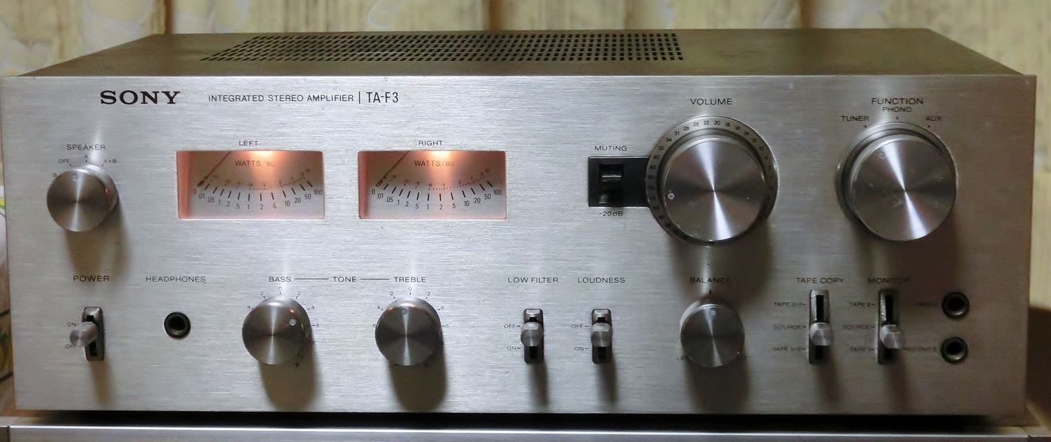 いただきました（＾＾） SONY TA－F3（その1） | いたず