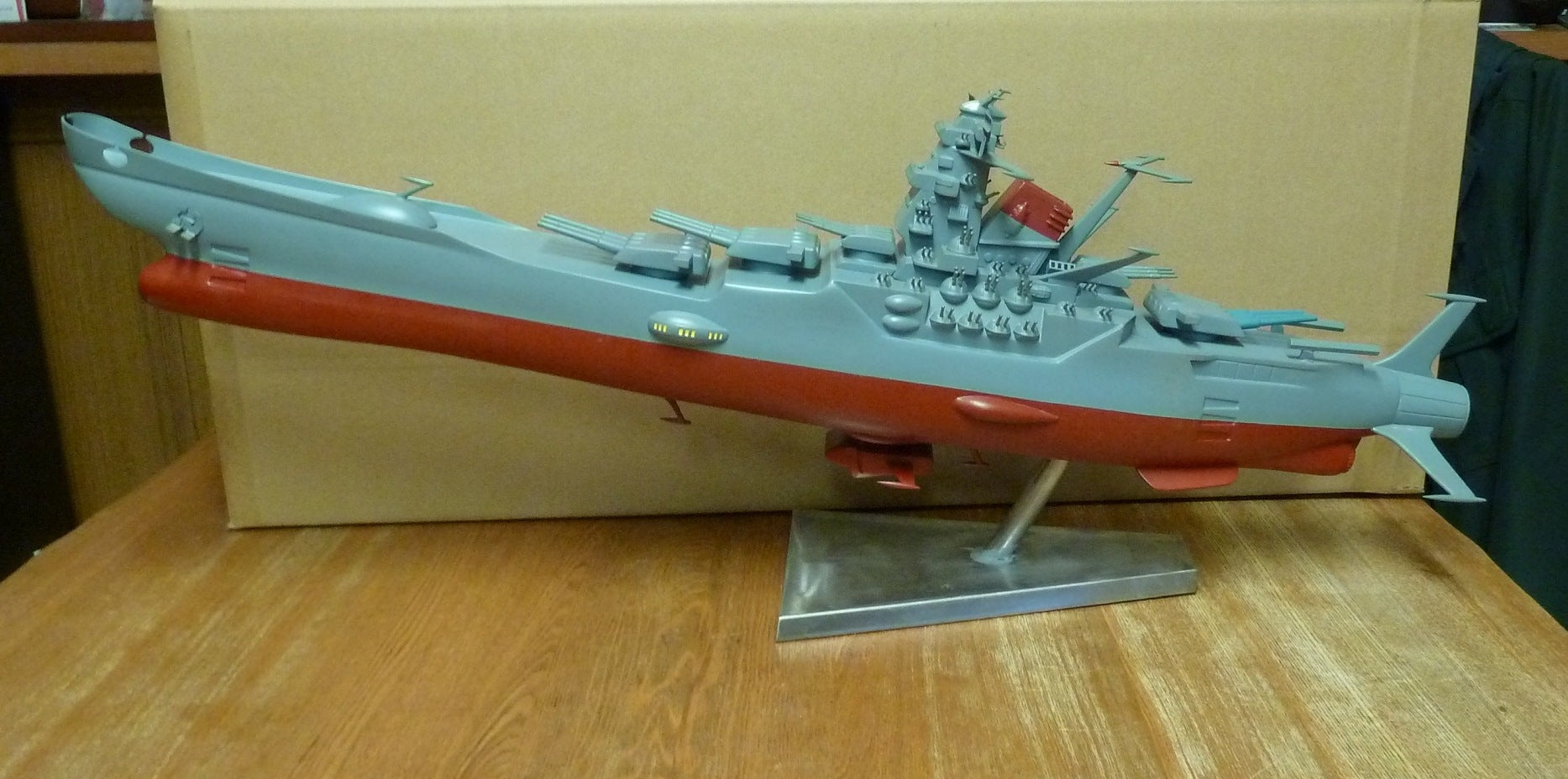 宇宙戦艦ヤマト 完成品 イマイ 1/350 木製キット 世界唯一