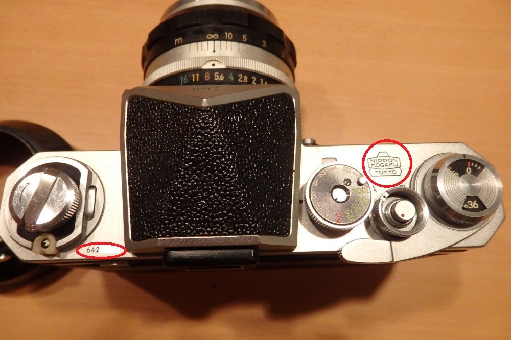 Nikon F 初期型642万台＆【珍玉】58mm/f1.4 | 山と料理と猫、そして