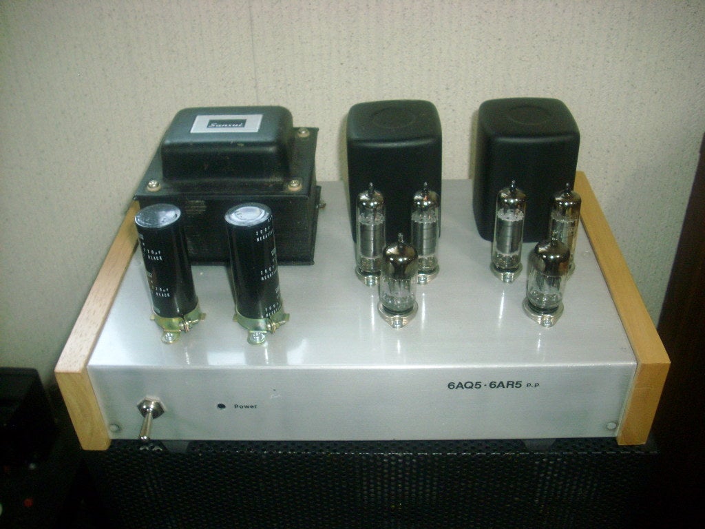 6AR5/6AQ5コンパチppアンプ | 真空管アンプの自作/クラシック音楽