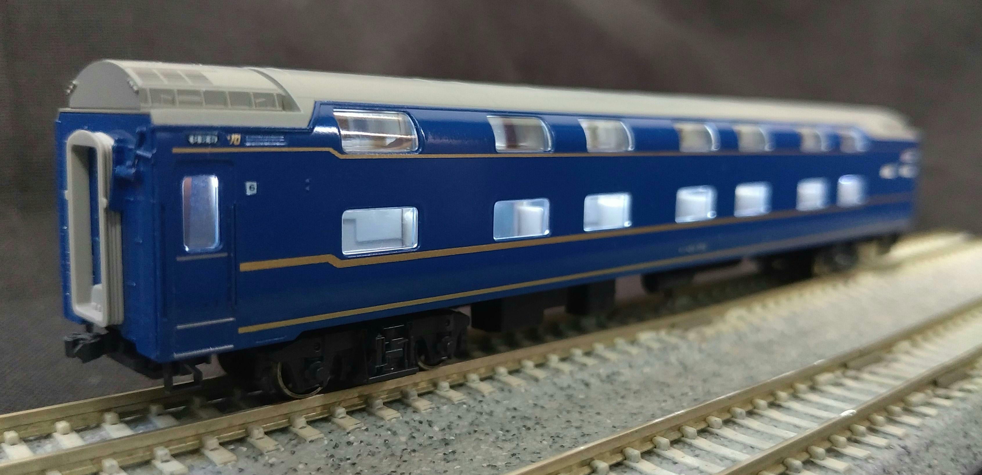 KATO 品番10-822】24系寝台特急「あけぼの」6両基本セットよりオハネ24