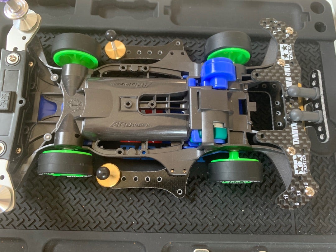 ミニ四駆］ARシャーシ2号機製作#4 | yu-ponのファミリーブログ