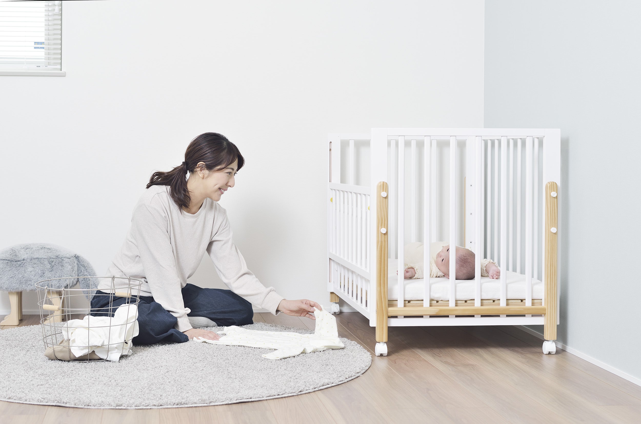 新ベビーベッド「キホン」発売！ | すくすくチェアのyamatoya blog.