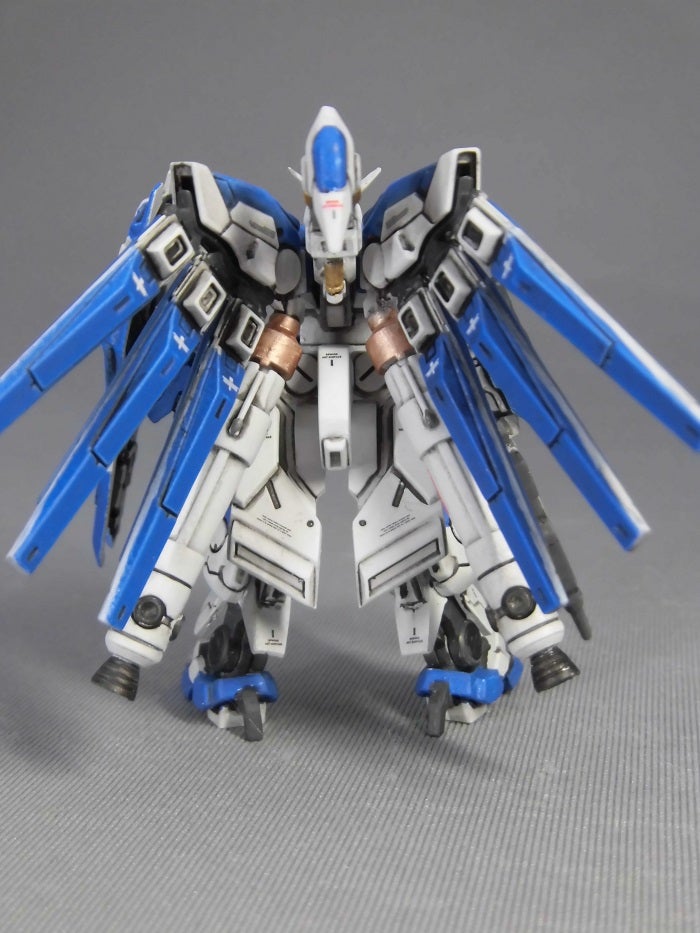 GUNDAM ARTIFACT Hi-νガンダム製作④ コレが限界・・・～完成