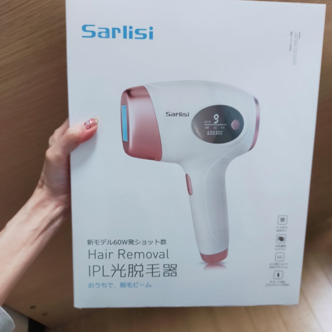脱毛器「SARLISI」をQoo10公式で購入！効果や使い方の本音口コミを