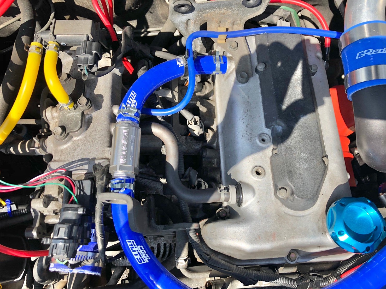 DIY】デコンプバルブ取付け【TANIGUCHI】カスタム Jimny JB23 | jimny