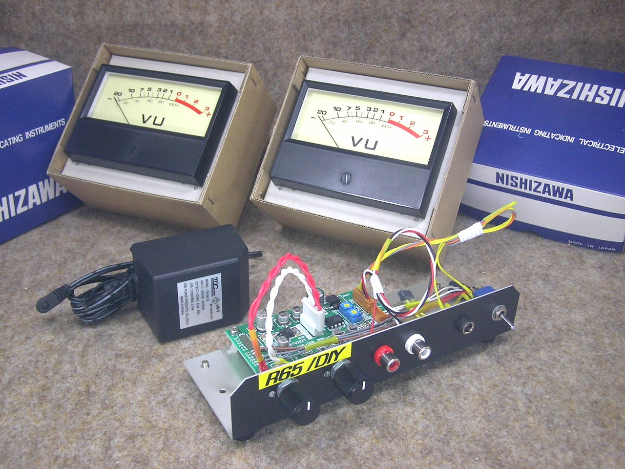 自作派の方に 格安VUメーターアンプ用 DIYシリーズのご紹介