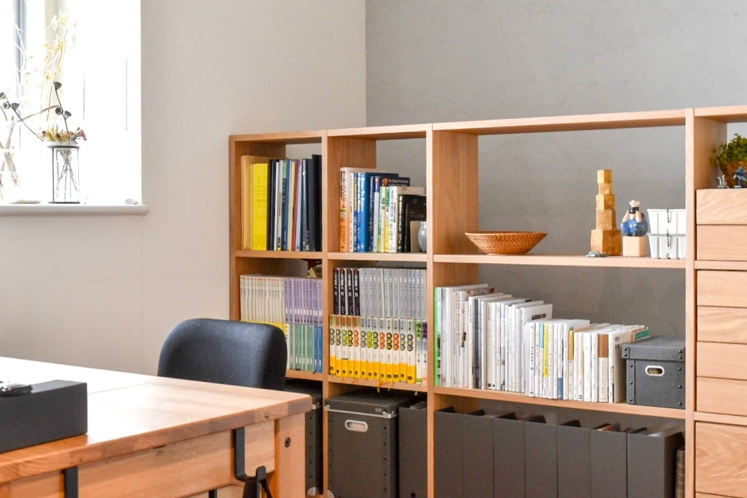 子供と暮らす】無印良品の学習机を購入！キャビネットを追加購入し