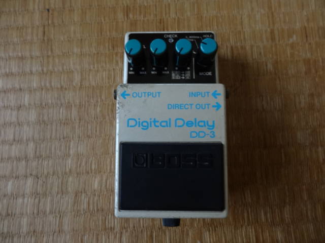 BOSS DD-3 日本製初期型 入手 | Jazz, Blues, Rock and More !