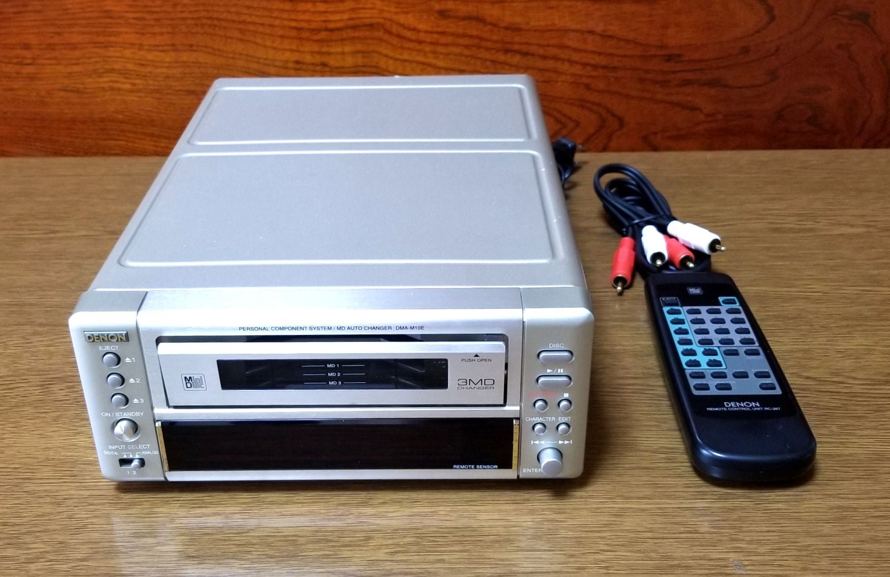 MDオートチェンジャーデッキ DENON DMA-M10E 感動品・動作保証 | 驚愕