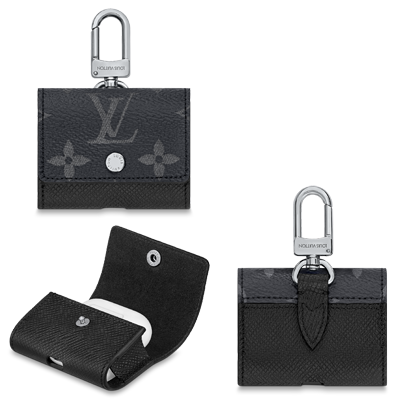 ルイ・ヴィトン「LV・イヤホン ポーチ」M00341「モノグラム