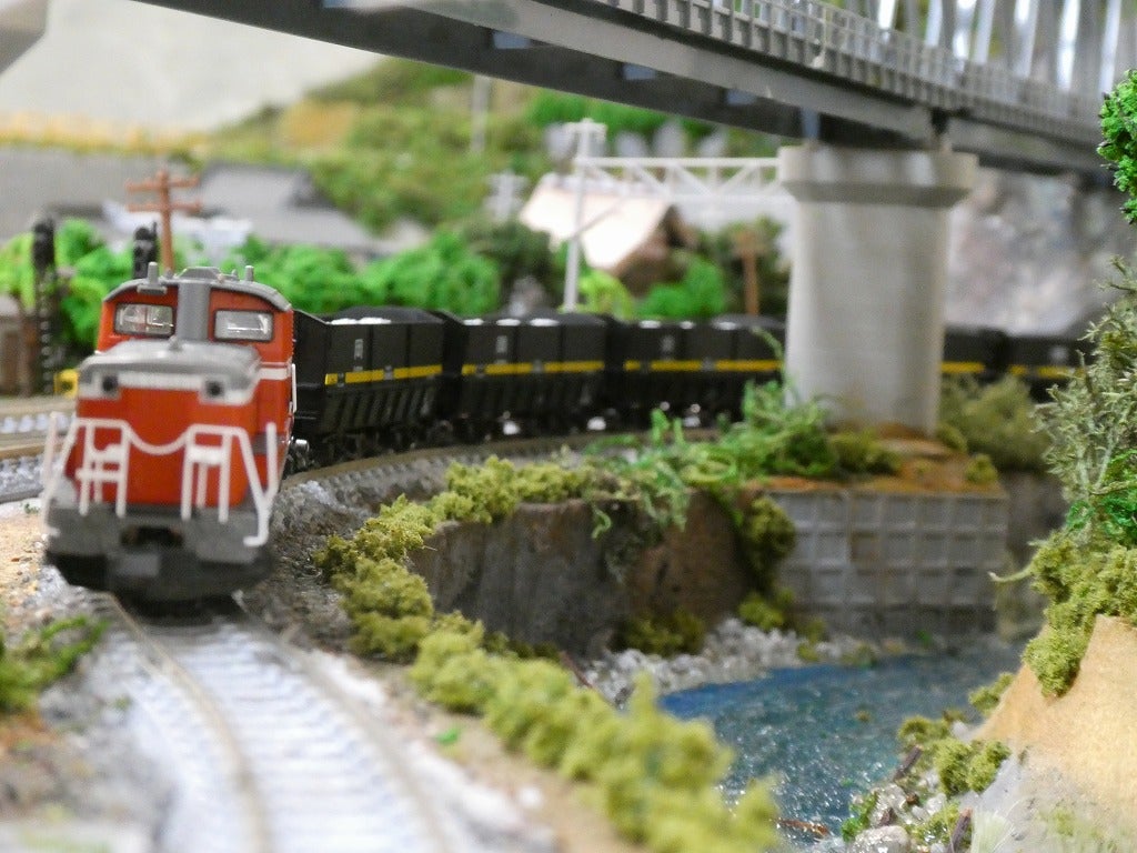 伯備線石灰輸送貨物列車12両セット（KATO) | Nゲージレイアウト「憧憬