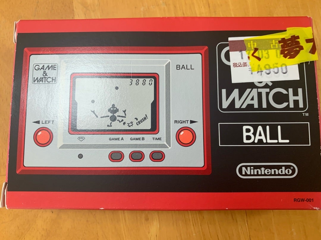 ゲームウオッチ ボール（復刻版） | ダディフィンガーのブログ