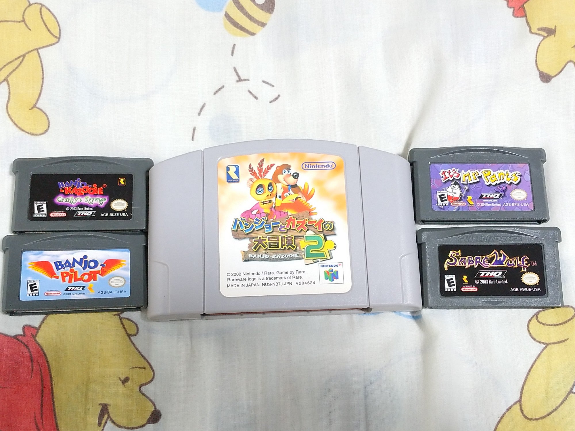 バンジョーとカズーイの大冒険2 レア社GBA日本未発売作品との関係