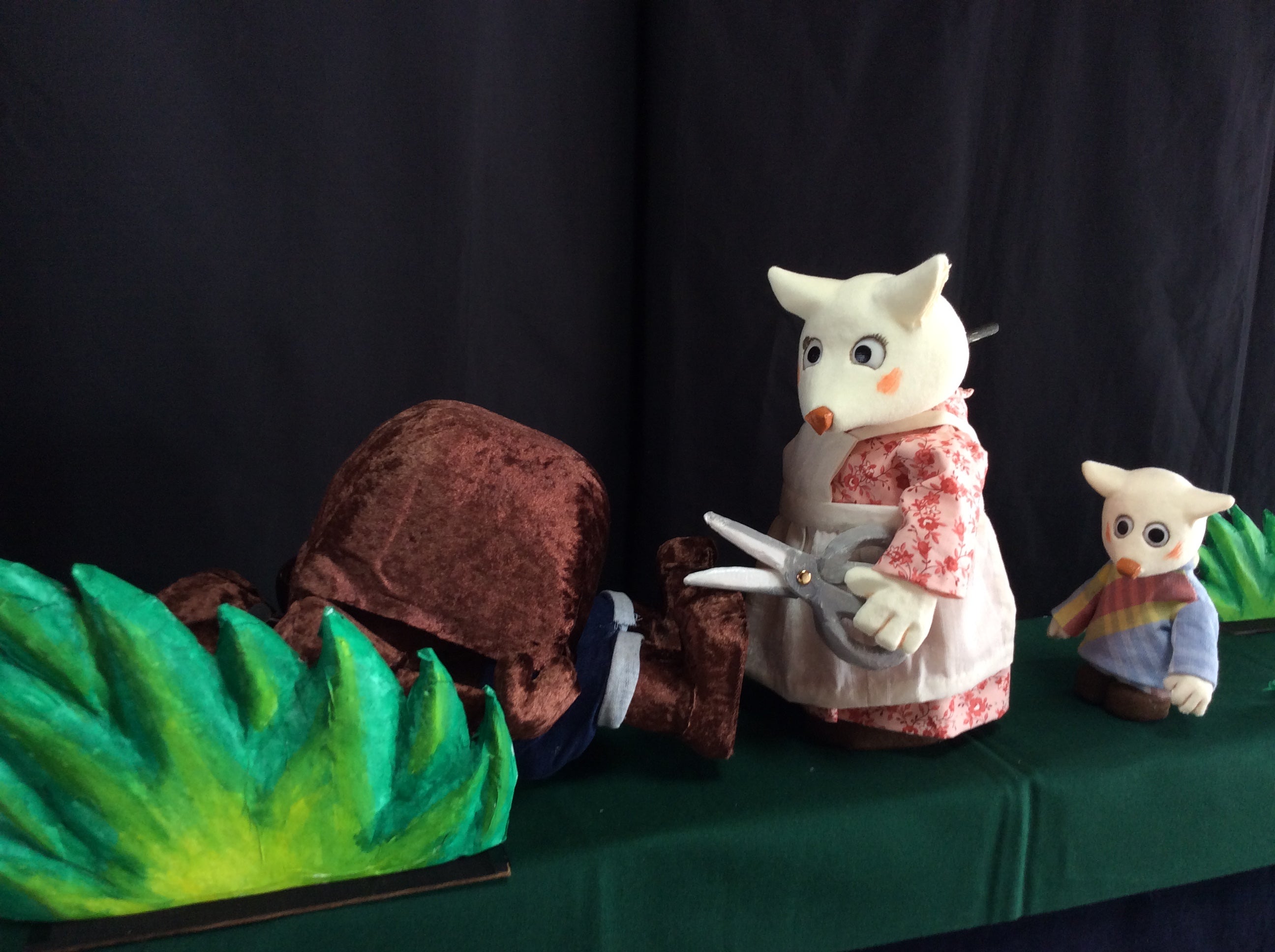 制作中） 幼児向け人形劇「オオカミと七匹の子ヤギ」続き② | 人形劇団