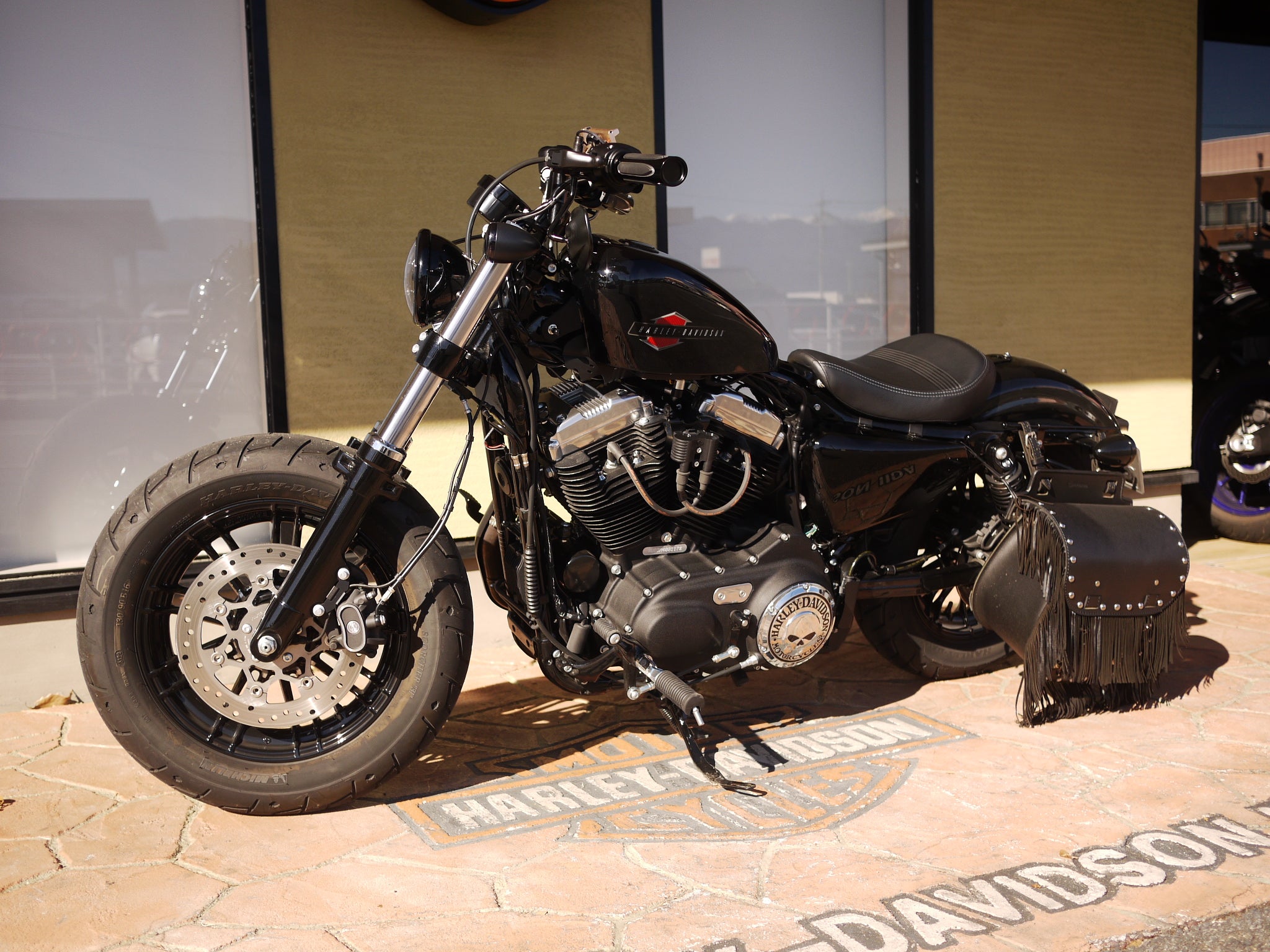 XL1200X(フォーティーエイト)をZハンドルバーへカスタム | フクザワ