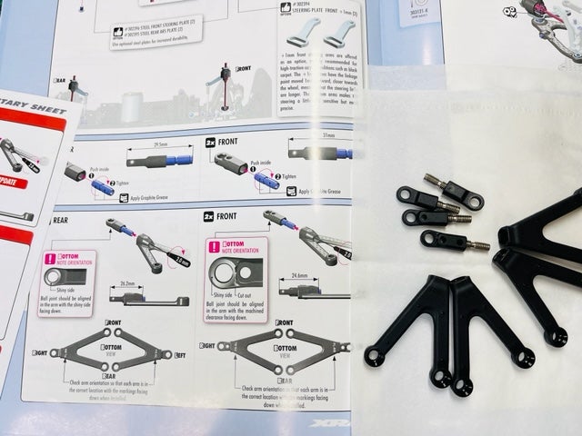 X4'22の組立（アッパーアーム） | ロックウェーブ 店主ブログ